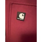 Carhartt  Womans Soft Shell Gilet Vest Fleece Lined Burgundy Size Large Photo 2