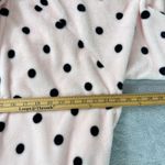 Victoria's Secret  Pink Polka Dot Plush Fleece Robe XL XXL Belted Lounge Cozy‎ Photo 4