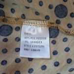 Frock Shop Mustard Yellow & Navy Dots 3/4 Sleeves ModCloth Blithe Midi Dress NEW Photo 8