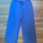 Cozy Pajama Bottoms Blue Size M Photo 1