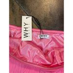 NWT Why Dress Pink Layered Off The Shoulder Crop Top Small Photo 8