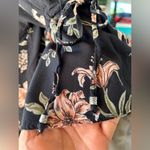 Angie  Black Floral Kimono Photo 5