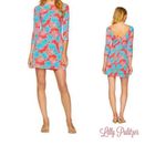 Lilly Pulitzer  watermelon  topanga coral shells dress summer‎ cruise small Photo 4