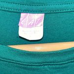 Basketball Mom Women's Shirt MEDIUM Green Bling Rhinestone Cap Sleeve Sports Photo 6