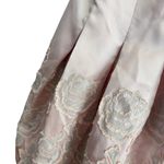 Carmen Marc Valvo Infusion Fit & Flare Pink Satin Cocktail Dress Size 10 NWT Photo 7