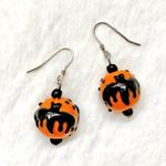 Handmade NEW Halloween Bat Earrings Photo 0