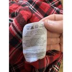 NFL Team Apparel Kansas City Chiefs Flannel Shirt Womens Red Size Small Football Photo 10