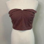 Free People Intimately‎  NWOT Bandeau Sweetheart Neckline Mauve Purple Medium Photo 0