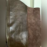 Sole Society EUC Tall Dark Brown Vegan Suede Leather Western Heeled Boots Sz 7  Photo 6