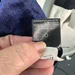 Sam Edelman  Blue Velvet Spaghetti Straps Slip Dress Size 6 NWT Photo 6