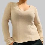 One Teaspoon Women Boho Cream Long Sleeve Sweater Size 6 Medium 100% Cotton Photo 10