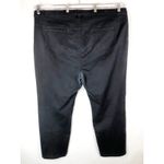 Catherines ‎ Plus Size 26W Jeans Black Straight Leg Pants Pockets Stretch 1297 Photo 1