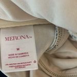 Merona  Striped Nautical Coastal One Piece Swimsuit Convertible Blue White Photo 5