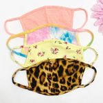 Nordstrom Face Masks Set of Four Multicolor Adult Reusable Cloth Masks Photo 0