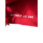 Lululemon x Barry’s Stronger As One Red Sports Bra crop top | Size 12 Photo 2