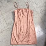 Urban Outfitters UO Val straight-neck satin mini dress Photo 2
