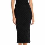 Bardot Chameleon Lace Midi Dress In Black US 8 Large Photo 5