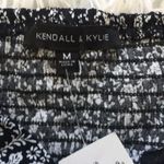 PacSun Kendall & Kylie Women’s Sweetheart Bustier Tank Top Black/white Medium Photo 5