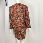Unbranded 1960s Floral Tapestry Swing Coat | small/medium Pink Photo 7