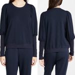 Sundry  Puff Sleeve Sweatshirt Black 1 S Photo 1