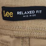 Lee  Relaxed Fit Khaki Pedal Pushers NWT Size 6 Casual Khaki Capri Pants Photo 5