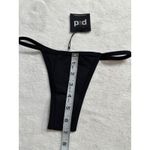 Pacific & Driftwood Taste the Rainbow Bikini Bottom Black Womans XS NWT Photo 6