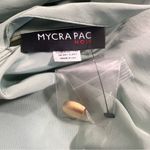 Mycra Pac Now Donatella Green/Blue Reversible Hooded Rain Coat Green Size M Photo 7