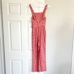 Ellejay NWT Holly Polka Dot Linen Blend Jumpsuit Photo 6
