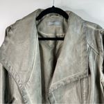 Bagatelle  distressed faux leather‎ moto zip up jacket size large Photo 2