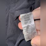 Sundance NWT  Crop Single Button Blazer Black‎ Cotton Linen Blend PS Photo 4