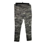Democracy  “AB” Technology Pants Sz 8‎ Green Gray Camo Skinny Slimming Stretch Photo 6