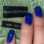 Urban Outfitters  green satin tank top with tie straps Photo 2