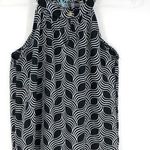 Escapada  Sleeveless Geometric Tank Black White XS Photo 0