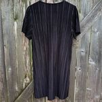 Like New Lilla P Flutter Sleeve Pleated
Velour Dress Black Size Small Photo 7