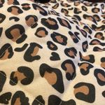 Mud Pie  cheetah print puffer vest small Photo 5