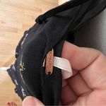 Free People Black Mockingbird Mesh Inset Mini Dress Size 2 Photo 6