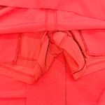 Athleta Vienna Cargo Skort Women's Orange Athletic Golf Snap Pockets Size 8 Photo 2