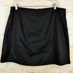 Hot Topic Double Chain Mini Skirt Womens Plus Size 1 Black Goth Rock School Girl Photo 5