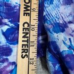 Peloton  WITH Leggings Womens Blue Tie‎ Dye & Purple Floral Reversible XS Photo 13