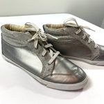 UGG  Schlyer Silver Sneakers Women's Sz 6‎ Photo 3
