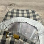 Cocus Pocus Buffalo Check Baseball Cap Gray Cream Adjustable Hat One Size Photo 1
