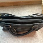 Rosetti Black Faux Leather Satchel Bag Crossbody Photo 2