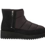 UGG  Women's Ridge Mini Snow Boot Black Suede Size 8 Photo 0