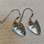 Happy and Sad Face 925 Sterling Earrings Photo 4