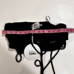 Princess Polly  Black Cutout Halter Crop Top Size 6 Y2K Party Clubwear Luna set Photo 3