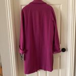 J. G. Hook Vintage 1980s 100% Wool Long Winter Coat Raspberry Size 6 NWT RARE Pink Photo 11