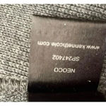 Kenneth Cole  Cotton  Blend Military Buttons Gray Warm Cozy Women’s Sweater SZ PM Photo 9