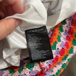 4SI3NNA Crochet Knit Bodycon Midi Dress Multicolor Boho Large Orange Photo 9