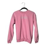 Museum of Ice Cream Pink Crewneck Sweatshirt Size S White Lettering Photo 2