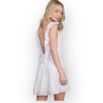 Show Me Your Mumu  Women Delilah Floral Purple Low Back Sleeveless Ruffle Dress S Photo 13